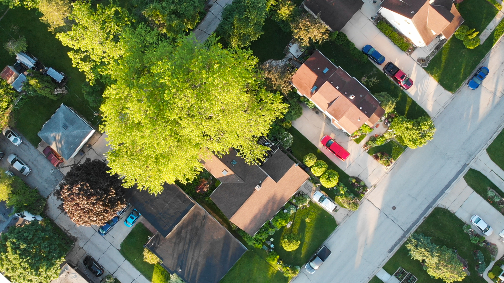 A birds eye view of Stephen City, VA. 